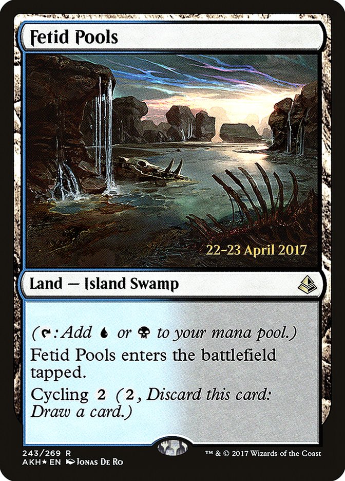 Fetid Pools [Amonkhet Prerelease Promos] - Magic: The Gathering - Card Brawlers | Quebec | Canada |