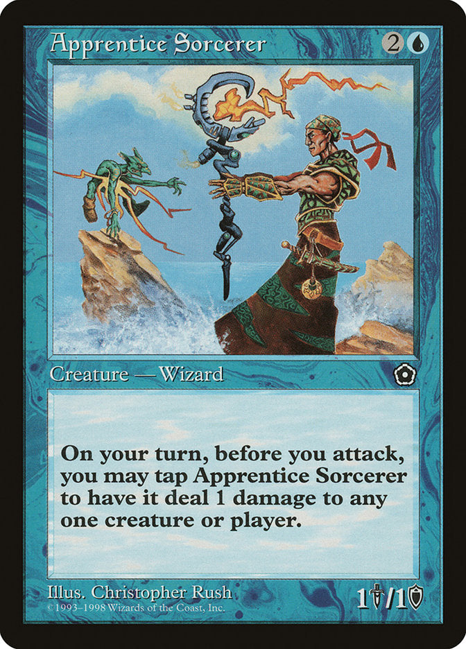 Apprentice Sorcerer [Portal Second Age] - Magic: The Gathering - Card Brawlers | Quebec | Canada |
