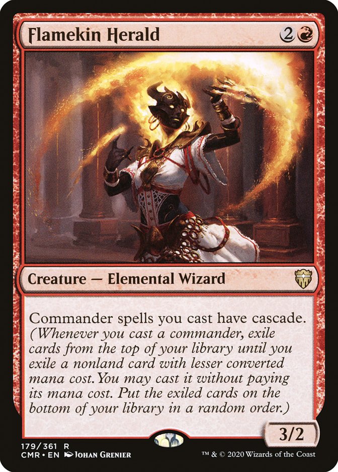 Flamekin Herald [Commander Legends] - Magic: The Gathering - Card Brawlers | Quebec | Canada |