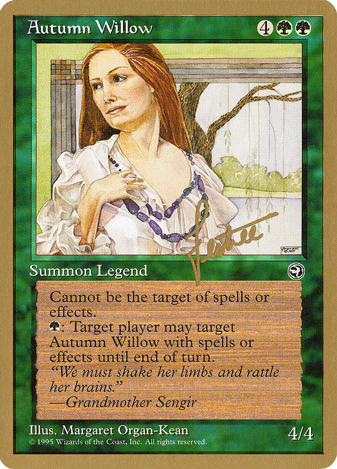 Autumn Willow (Bertrand Lestree) [Pro Tour Collector Set] - Magic: The Gathering - Card Brawlers | Quebec | Canada |