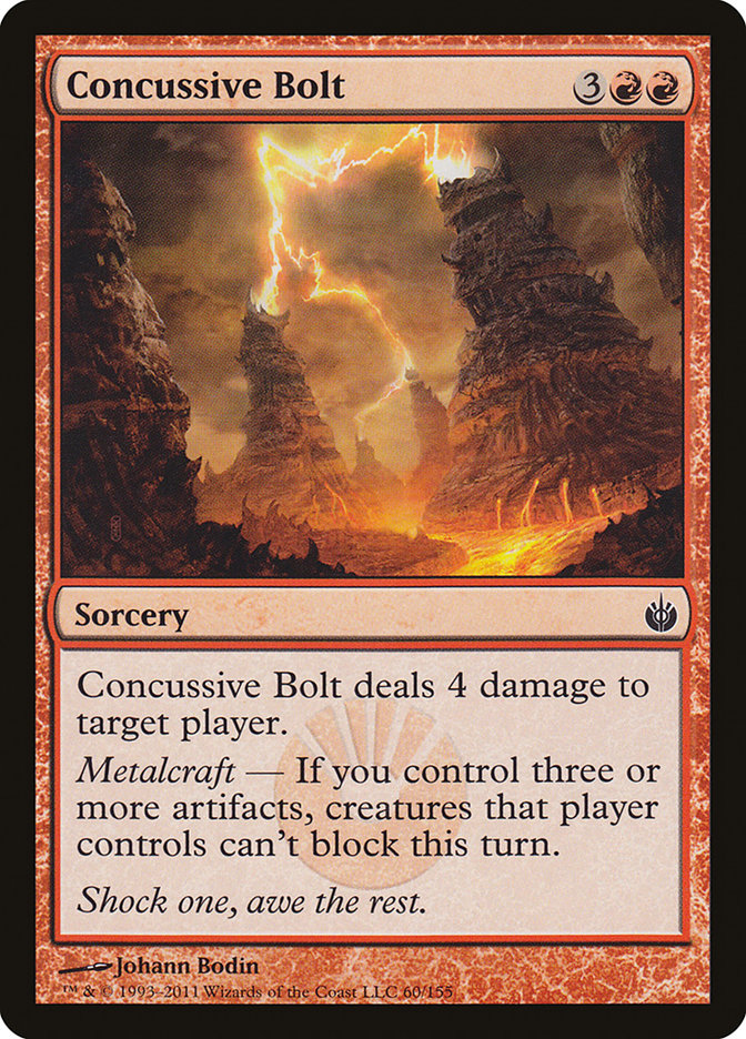 Concussive Bolt [Mirrodin Besieged] - Magic: The Gathering - Card Brawlers | Quebec | Canada |