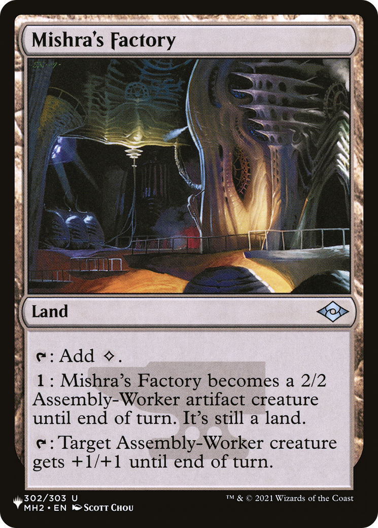 Mishra's Factory [The List] - Magic: The Gathering - Card Brawlers | Quebec | Canada |