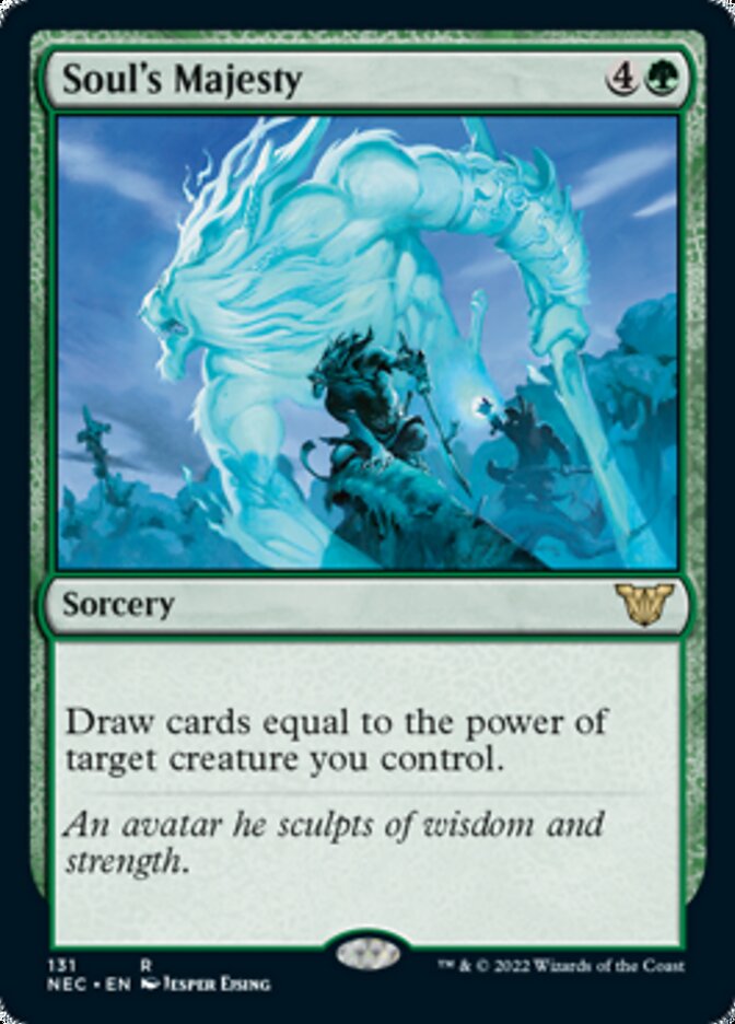 Soul's Majesty [Kamigawa: Neon Dynasty Commander] - Magic: The Gathering - Card Brawlers | Quebec | Canada |