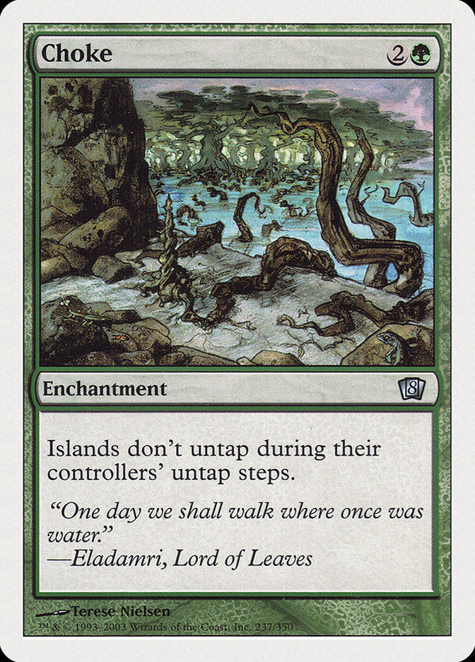 Choke [Eighth Edition] - Magic: The Gathering - Card Brawlers | Quebec | Canada |