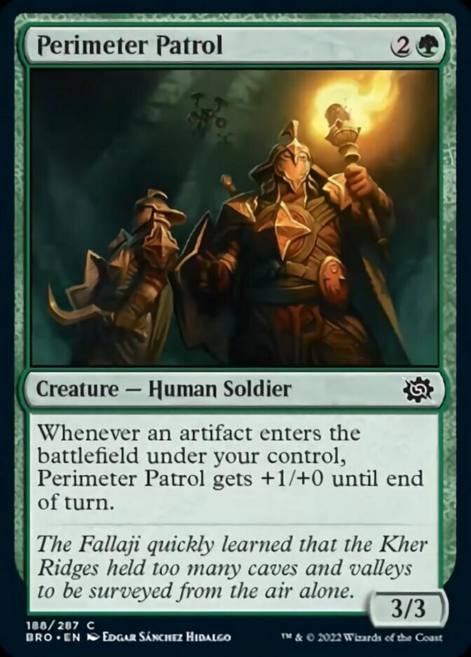 Perimeter Patrol [The Brothers' War] - Magic: The Gathering - Card Brawlers | Quebec | Canada |