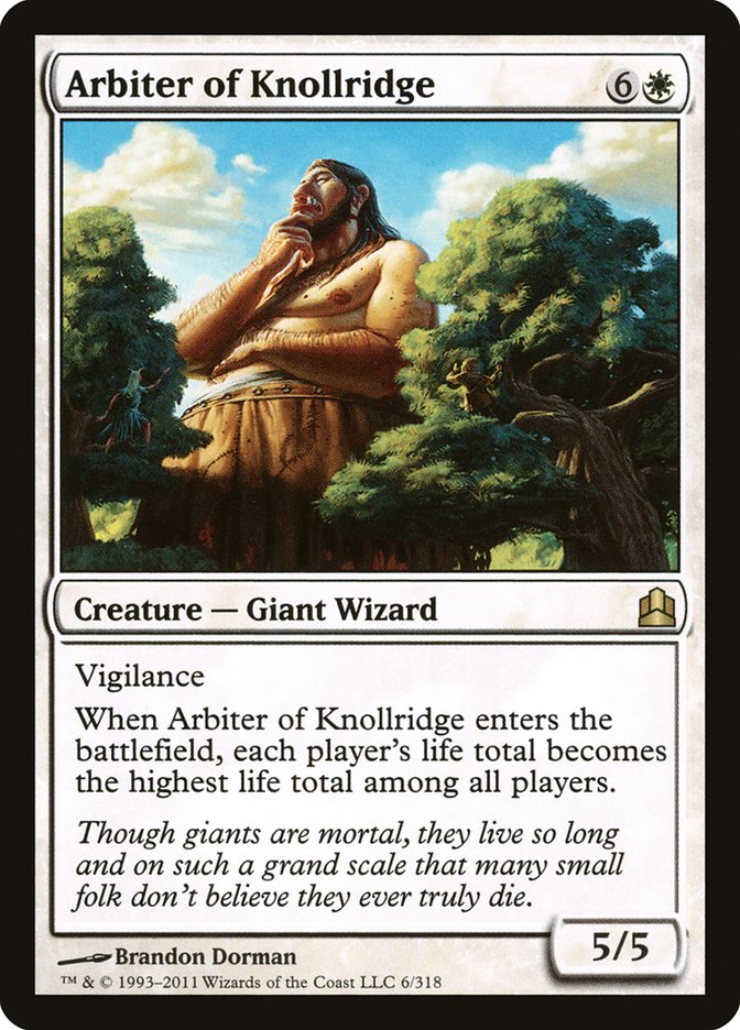 Arbiter of Knollridge [Commander 2011] - Magic: The Gathering - Card Brawlers | Quebec | Canada |