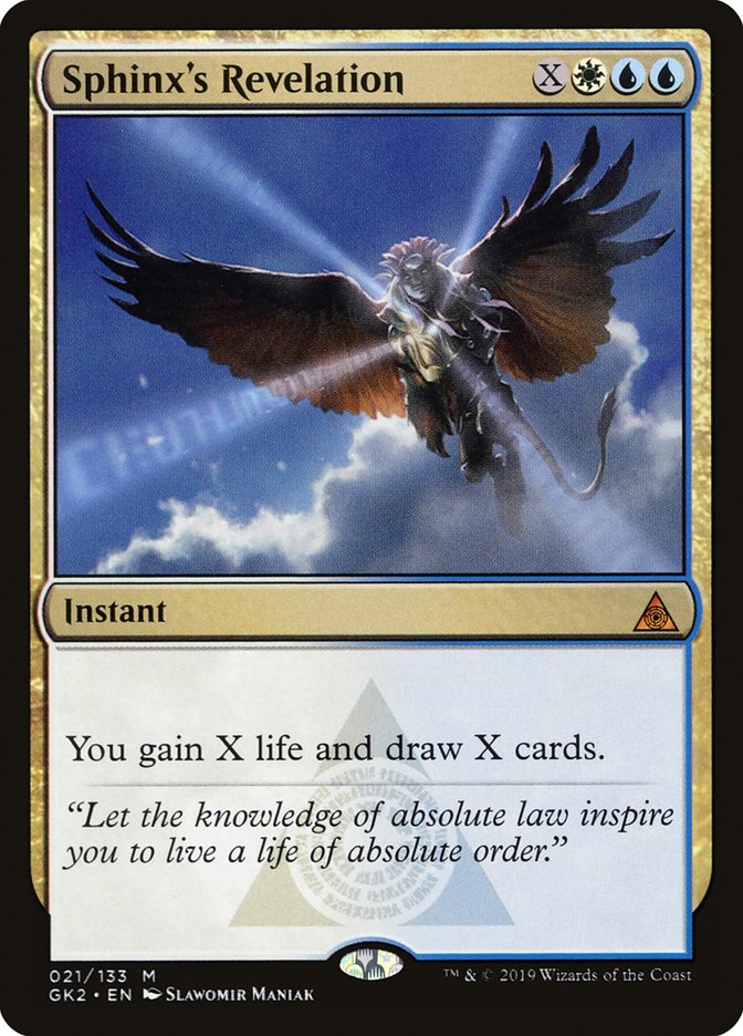 Sphinx's Revelation [Ravnica Allegiance Guild Kit] - Magic: The Gathering - Card Brawlers | Quebec | Canada |