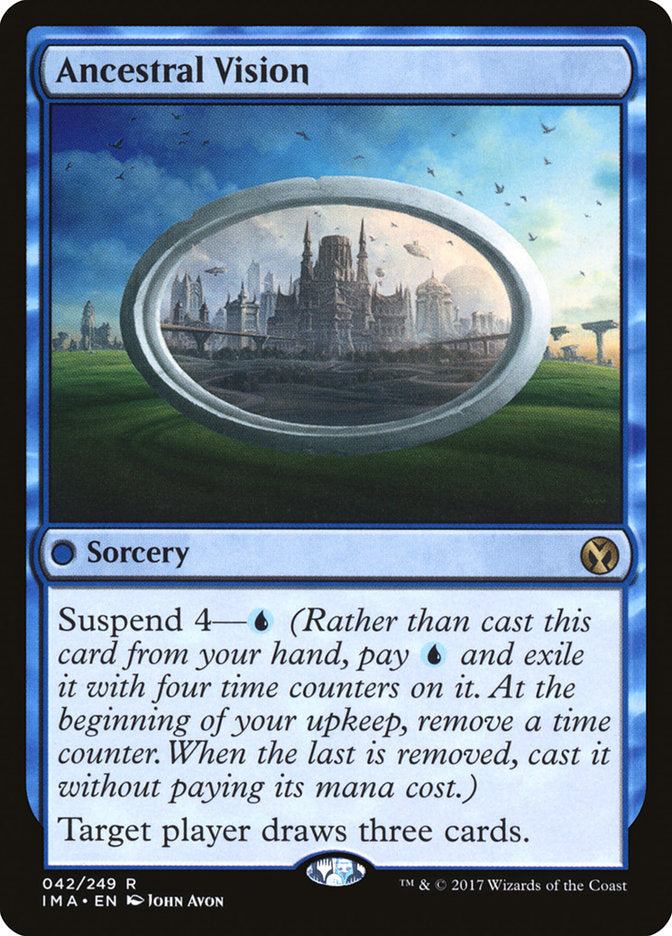 Ancestral Vision [Iconic Masters] - Magic: The Gathering - Card Brawlers | Quebec | Canada |