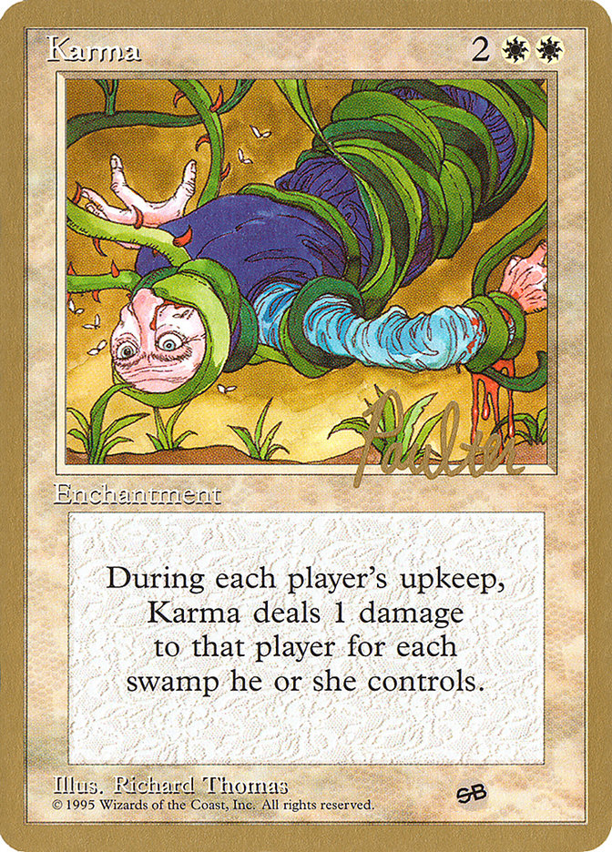 Karma (Preston Poulter) (SB) [Pro Tour Collector Set] - Magic: The Gathering - Card Brawlers | Quebec | Canada |