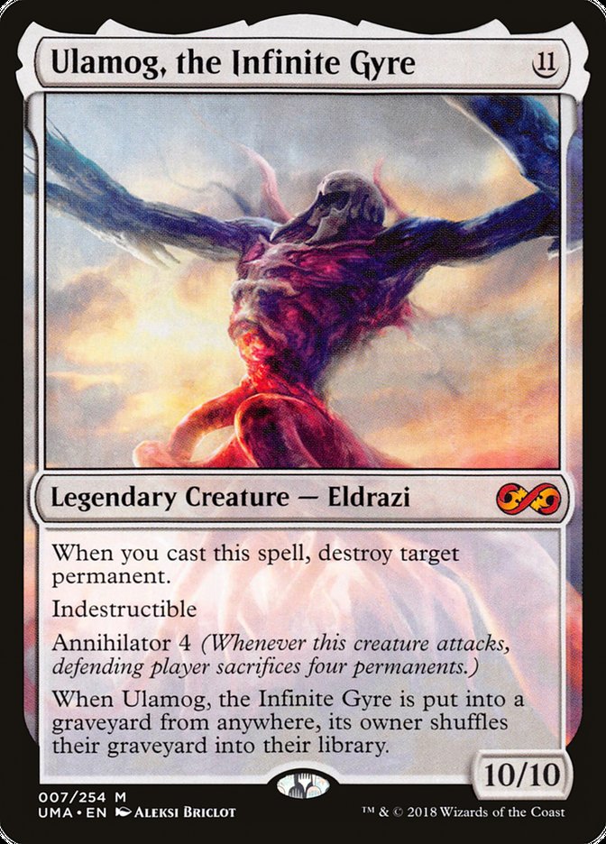 Ulamog, the Infinite Gyre [Ultimate Masters] - Magic: The Gathering - Card Brawlers | Quebec | Canada |