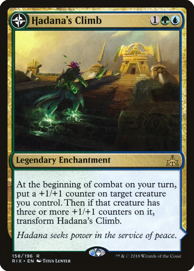 Hadana's Climb // Winged Temple of Orazca [Rivals of Ixalan] - Magic: The Gathering - Card Brawlers | Quebec | Canada |