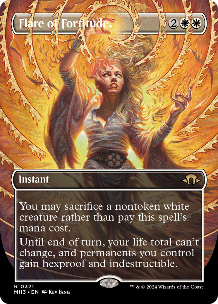 Flare of Fortitude (Borderless) [Modern Horizons 3] - Magic: The Gathering - Card Brawlers | Quebec | Canada |