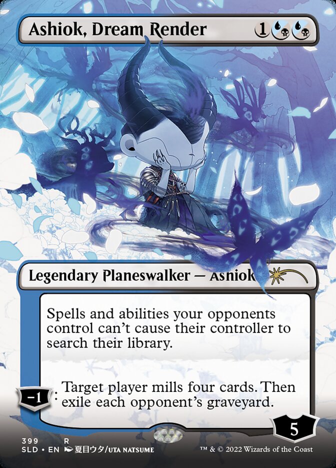 Ashiok, Dream Render (Borderless) [Secret Lair Drop Series] - Magic: The Gathering - Card Brawlers | Quebec | Canada |