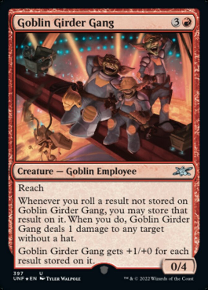 Goblin Girder Gang (Galaxy Foil) [Unfinity] - Magic: The Gathering - Card Brawlers | Quebec | Canada |