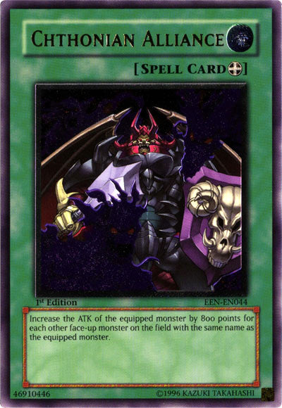 Chthonian Alliance [EEN-EN044] Ultimate Rare - Yu-Gi-Oh! - Card Brawlers | Quebec | Canada |
