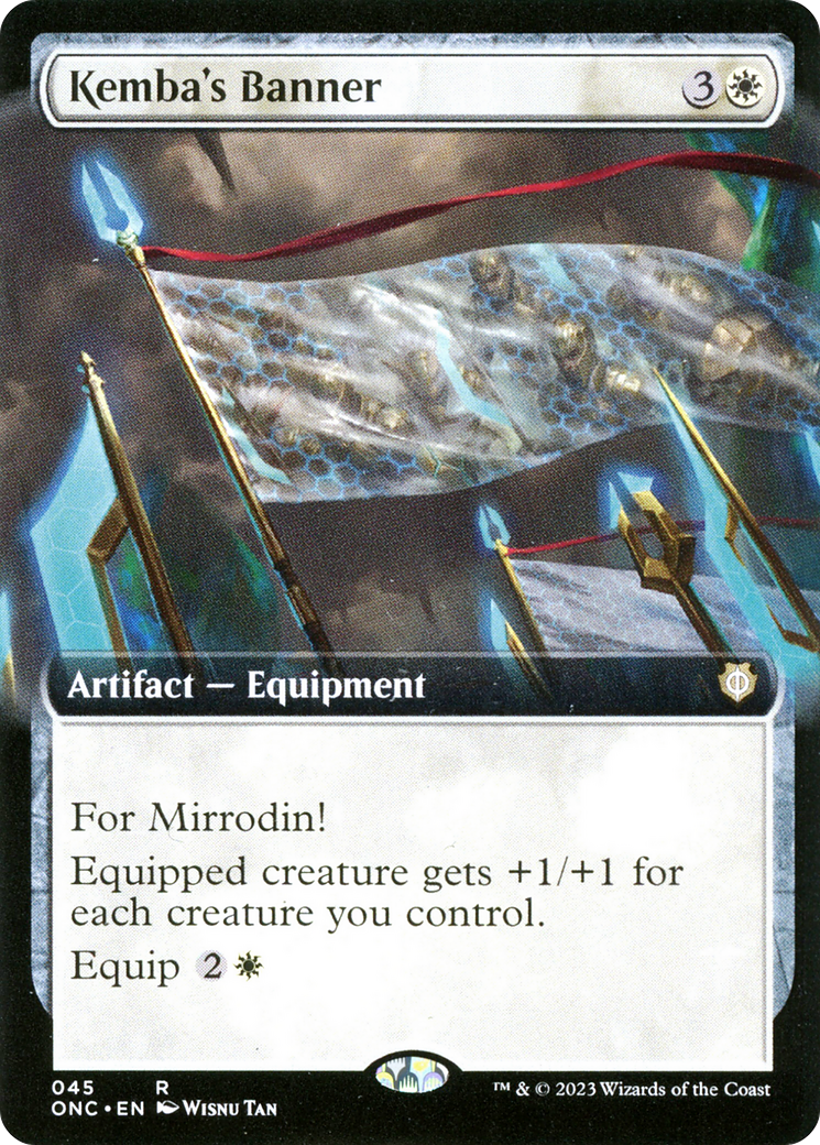 Kemba's Banner (Extended Art) [Phyrexia: All Will Be One Commander] - Magic: The Gathering - Card Brawlers | Quebec | Canada |
