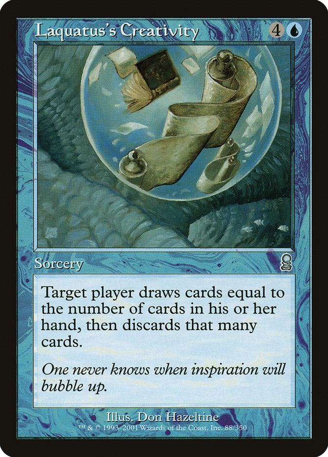 Laquatus's Creativity [Odyssey] - Magic: The Gathering - Card Brawlers | Quebec | Canada |