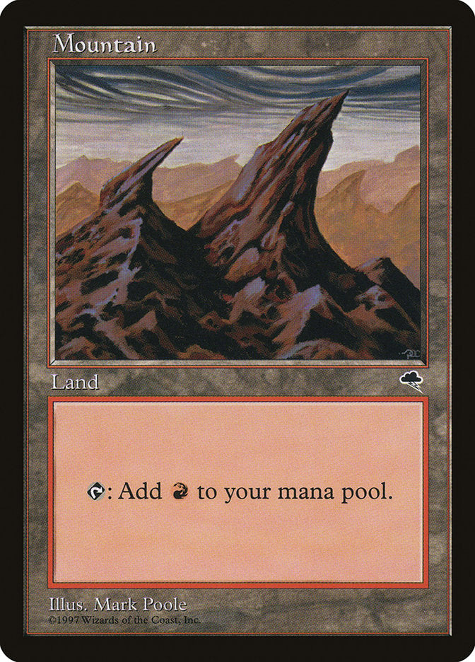 Mountain (All Peaks Pointing Right) [Tempest] - Magic: The Gathering - Card Brawlers | Quebec | Canada |