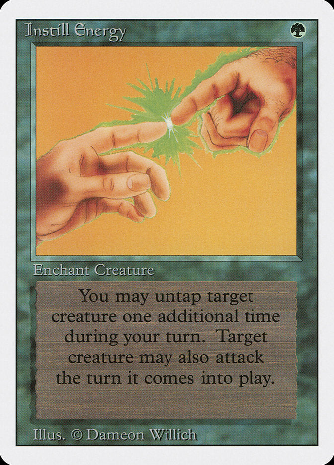 Instill Energy [Revised Edition] - Magic: The Gathering - Card Brawlers | Quebec | Canada |