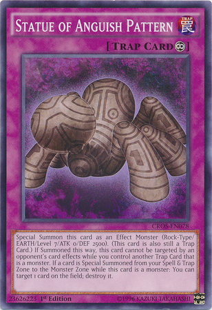 Statue of Anguish Pattern [CROS-EN078] Common - Yu-Gi-Oh! - Card Brawlers | Quebec | Canada |