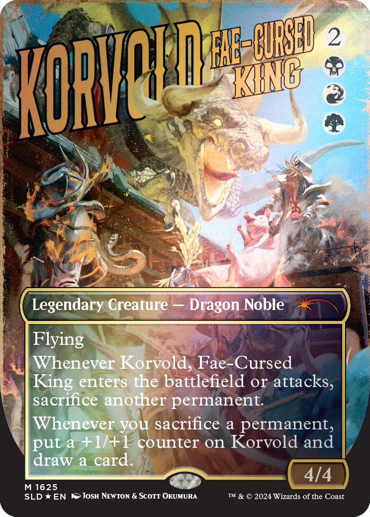 Korvold, Fae-Cursed King (Rainbow Foil) [Secret Lair Drop Series] - Magic: The Gathering - Card Brawlers | Quebec | Canada |