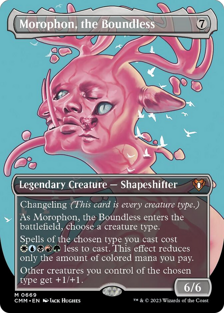 Morophon, the Boundless (Borderless Profile) [Commander Masters] - Magic: The Gathering - Card Brawlers | Quebec | Canada |