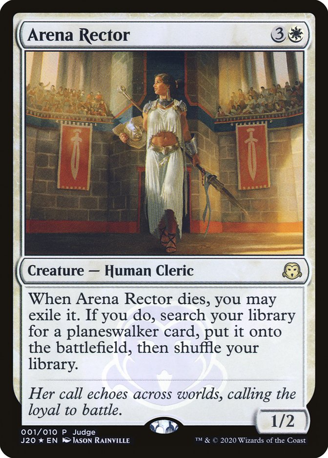 Arena Rector [Judge Gift Cards 2020] - Magic: The Gathering - Card Brawlers | Quebec | Canada |
