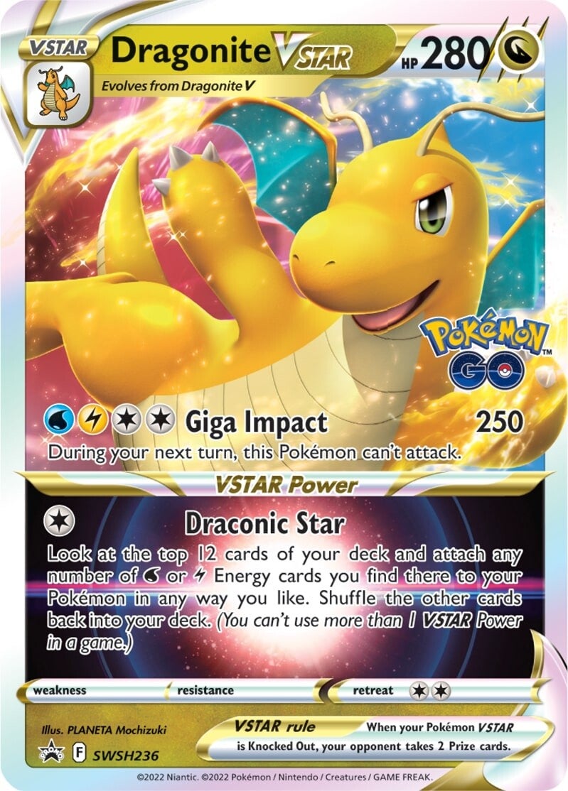 Dragonite VSTAR (SWSH236) [Sword & Shield: Black Star Promos] - Pokémon - Card Brawlers | Quebec | Canada |