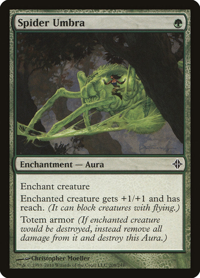 Spider Umbra [Rise of the Eldrazi] - Magic: The Gathering - Card Brawlers | Quebec | Canada |