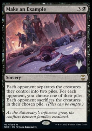 Make an Example (Promo Pack) [Streets of New Capenna Commander Promos] - Magic: The Gathering - Card Brawlers | Quebec | Canada |