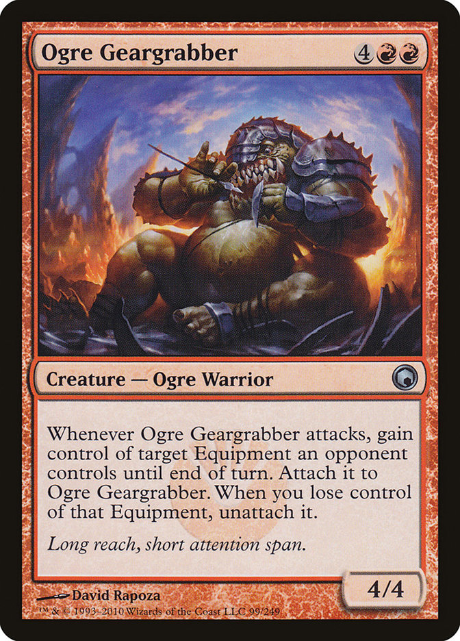 Ogre Geargrabber [Scars of Mirrodin] - Magic: The Gathering - Card Brawlers | Quebec | Canada |