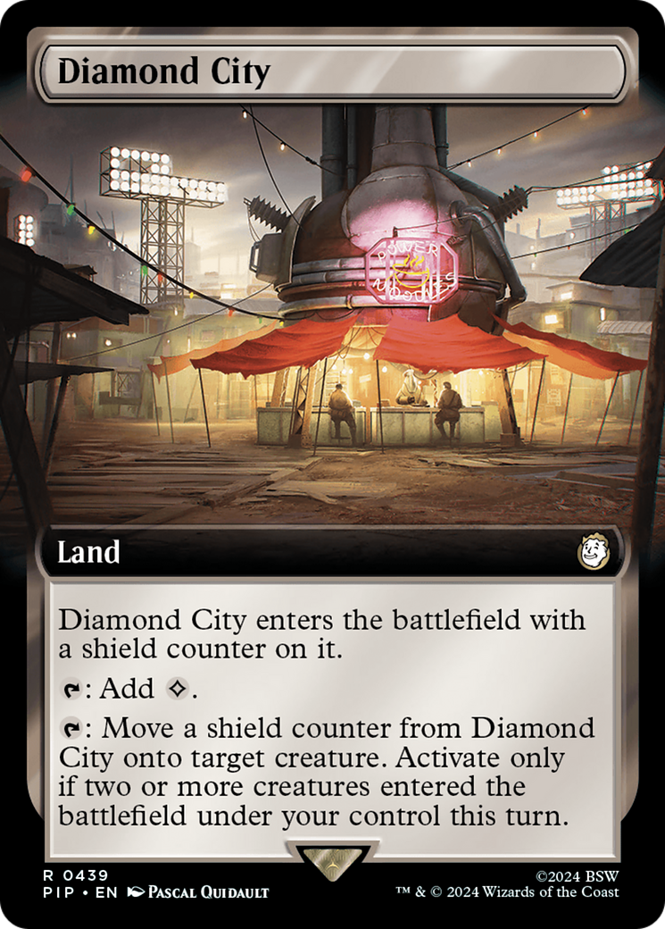 Diamond City (Extended Art) [Fallout] - Magic: The Gathering - Card Brawlers | Quebec | Canada |