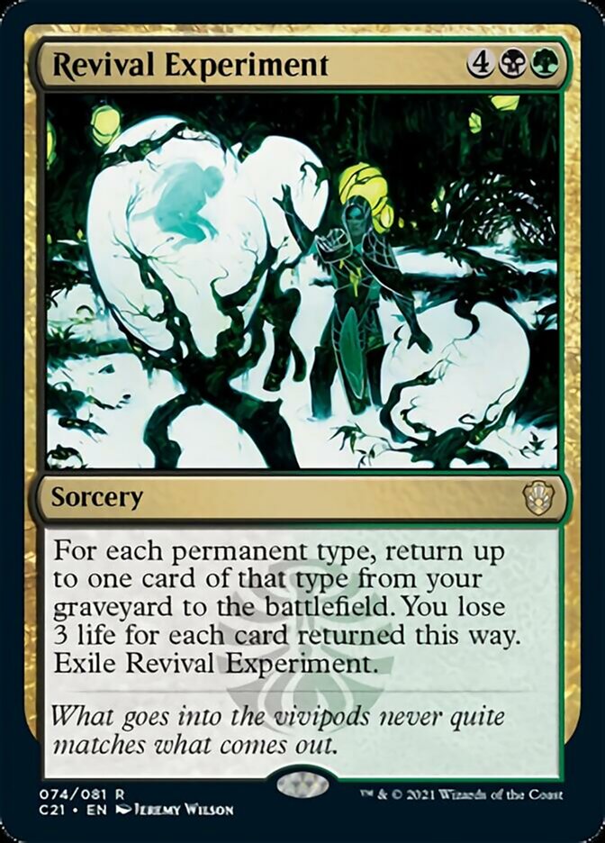 Revival Experiment [Commander 2021] - Magic: The Gathering - Card Brawlers | Quebec | Canada |
