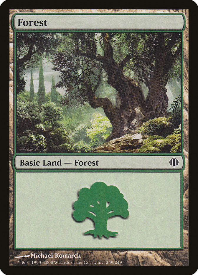 Forest (249) [Shards of Alara] - Magic: The Gathering - Card Brawlers | Quebec | Canada |