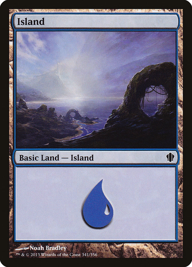 Island (341) [Commander 2013] - Magic: The Gathering - Card Brawlers | Quebec | Canada |