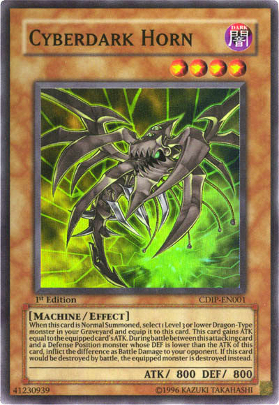 Cyberdark Horn [CDIP-EN001] Super Rare - Yu-Gi-Oh! - Card Brawlers | Quebec | Canada |