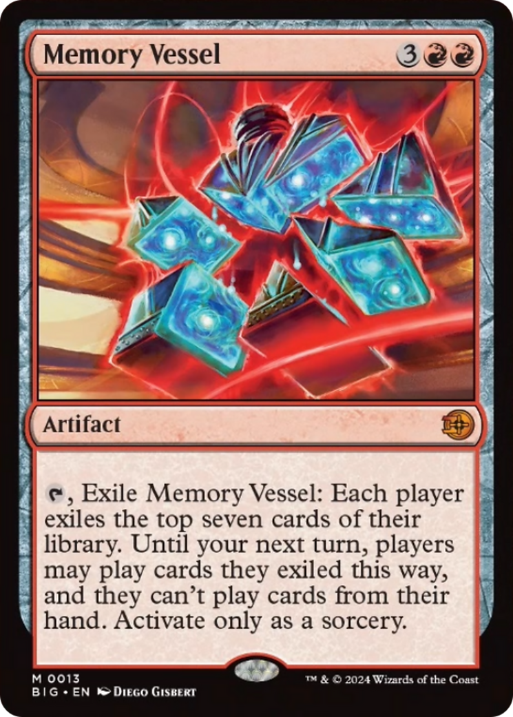 Memory Vessel [Outlaws of Thunder Junction: The Big Score] - Magic: The Gathering - Card Brawlers | Quebec | Canada |