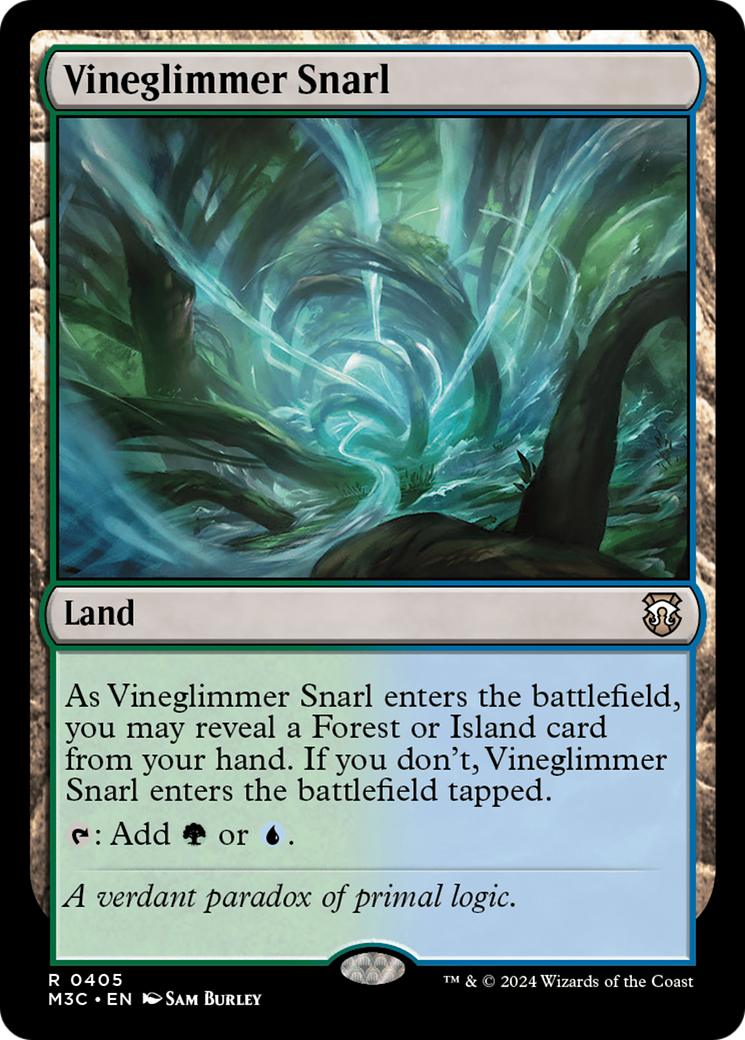 Vineglimmer Snarl (Ripple Foil) [Modern Horizons 3 Commander] - Magic: The Gathering - Card Brawlers | Quebec | Canada |