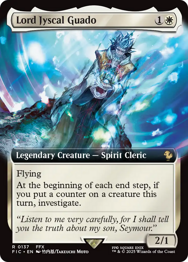 Lord Jyscal Guado (Extended Art) [FINAL FANTASY Commander] - Magic: The Gathering - Card Brawlers | Quebec | Canada |