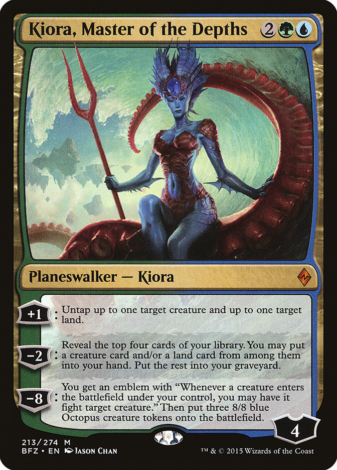 Kiora, Master of the Depths [Battle for Zendikar] - Magic: The Gathering - Card Brawlers | Quebec | Canada |