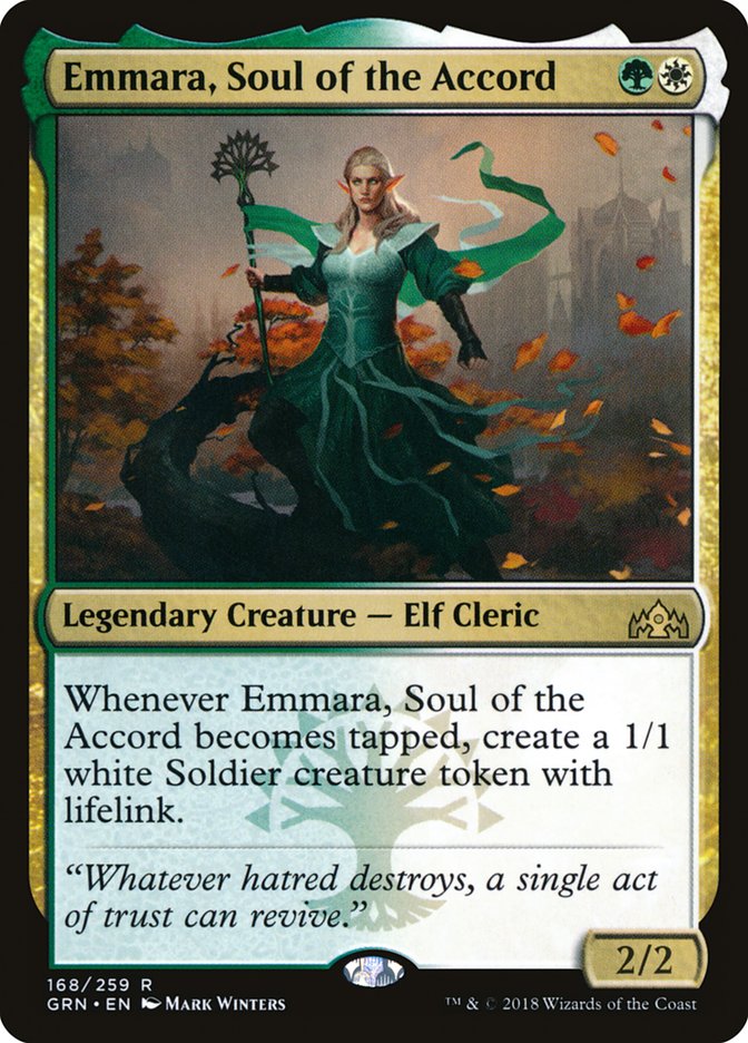 Emmara, Soul of the Accord [Guilds of Ravnica] - Magic: The Gathering - Card Brawlers | Quebec | Canada |