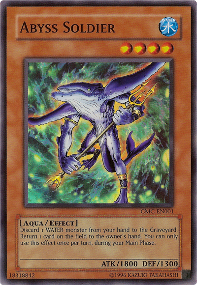 Abyss Soldier (Capsule Monster Coliseum) [CMC-EN001] Super Rare - Yu-Gi-Oh! - Card Brawlers | Quebec | Canada |