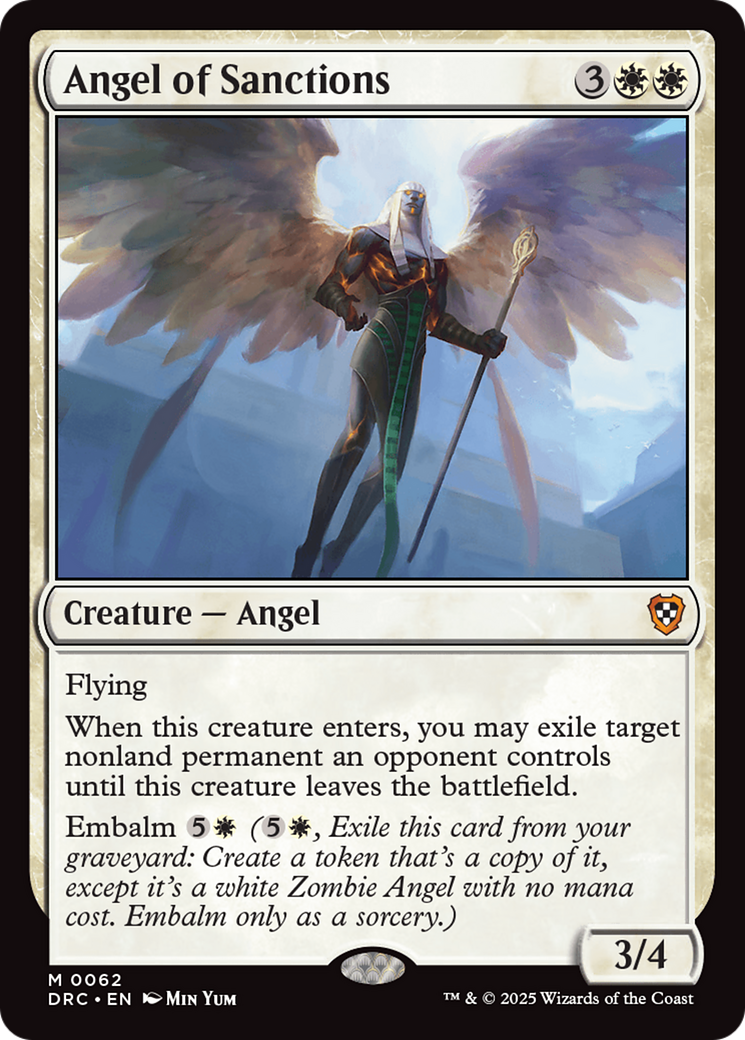 Angel of Sanctions [Aetherdrift Commander] - Magic: The Gathering - Card Brawlers | Quebec | Canada |