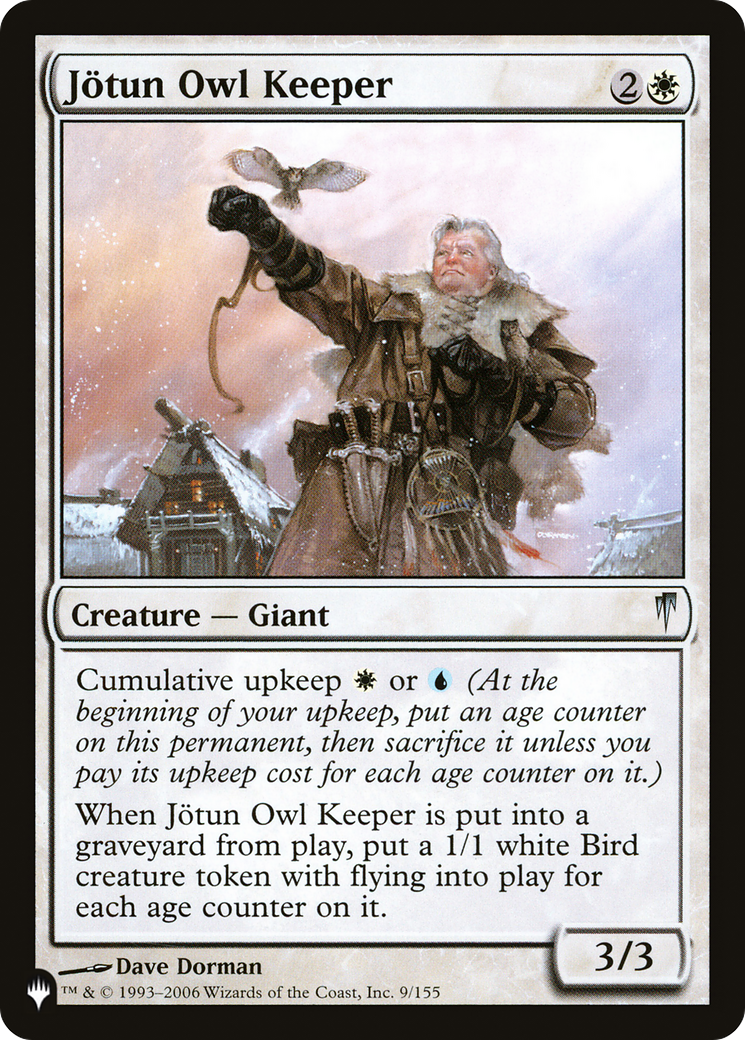 Jotun Owl Keeper [The List] - Magic: The Gathering - Card Brawlers | Quebec | Canada |