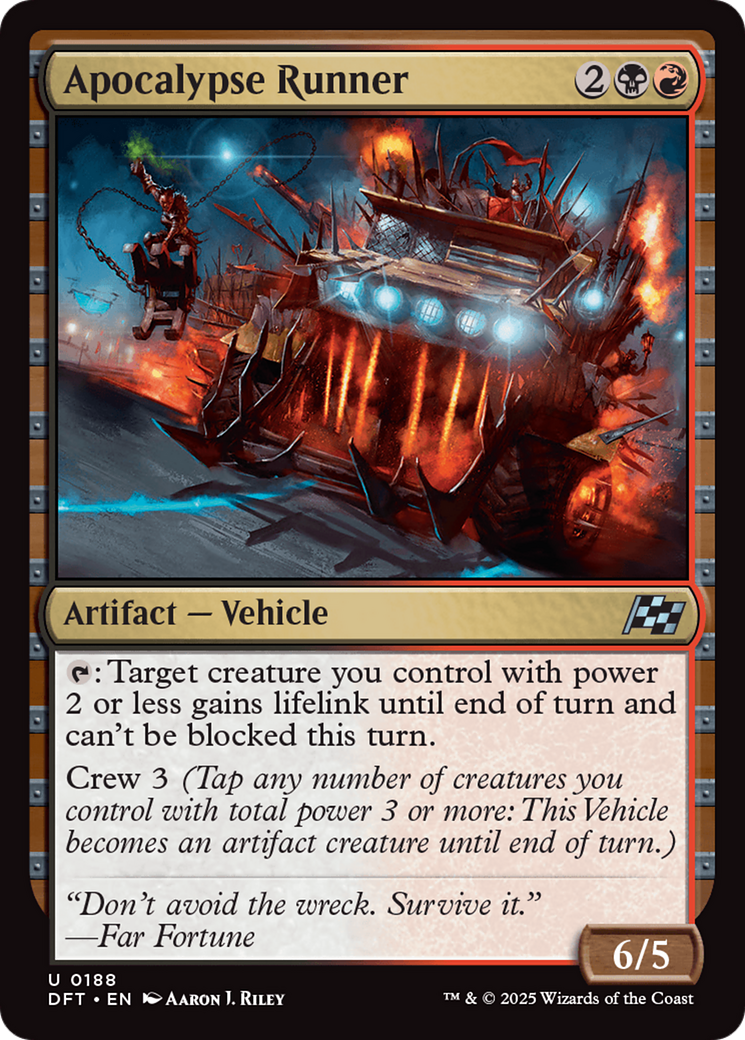 Apocalypse Runner [Aetherdrift] - Magic: The Gathering - Card Brawlers | Quebec | Canada |