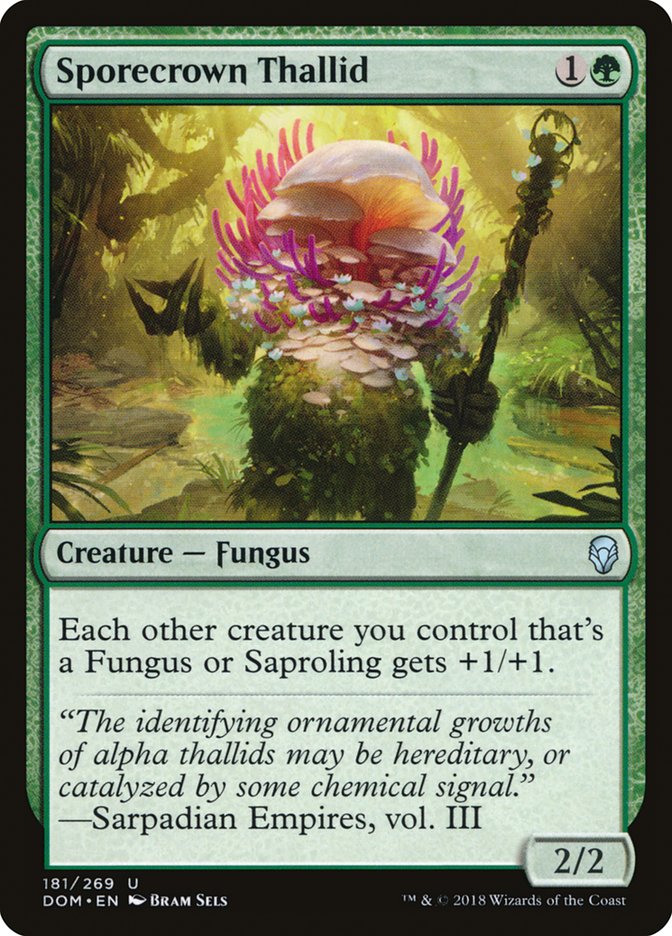 Sporecrown Thallid [Dominaria] - Magic: The Gathering - Card Brawlers | Quebec | Canada |