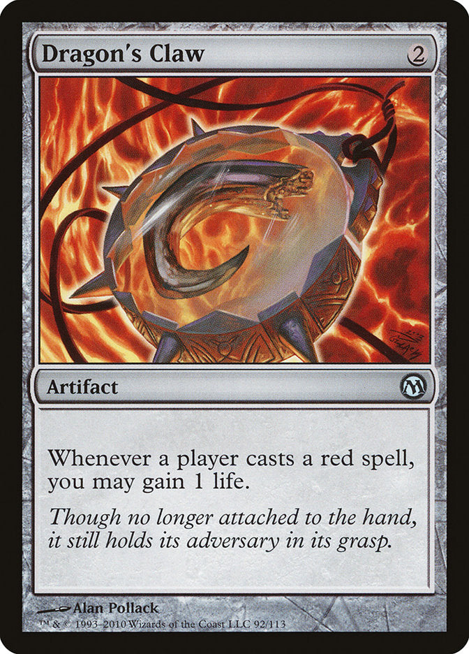 Dragon's Claw [Duels of the Planeswalkers] - Magic: The Gathering - Card Brawlers | Quebec | Canada |