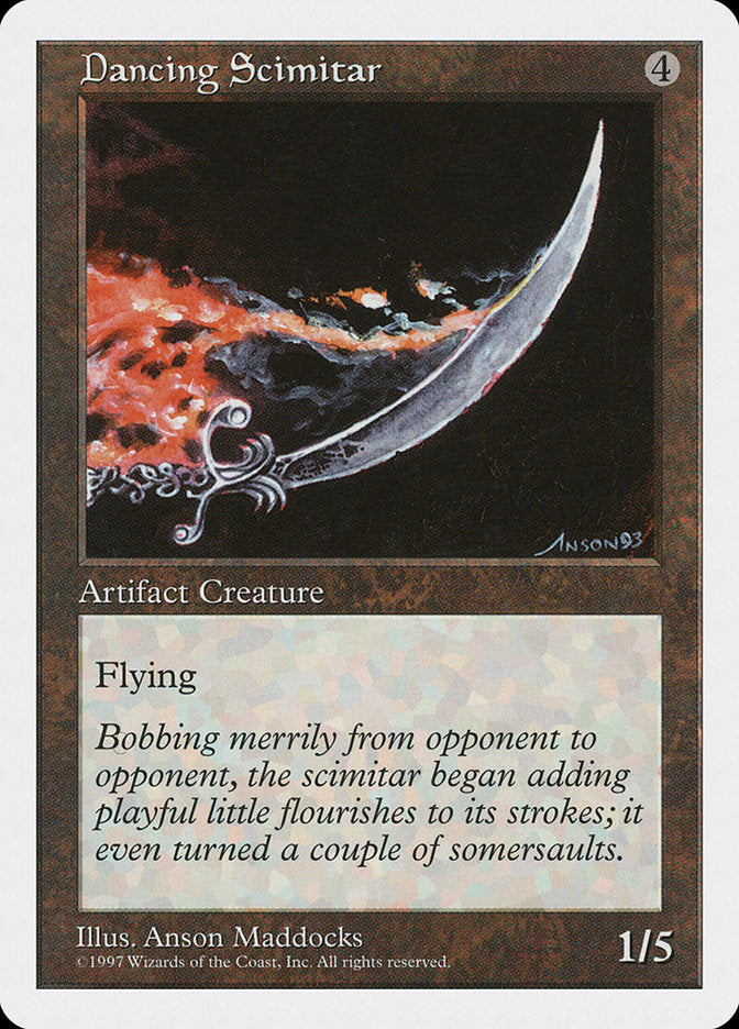 Dancing Scimitar [Fifth Edition] - Magic: The Gathering - Card Brawlers | Quebec | Canada |