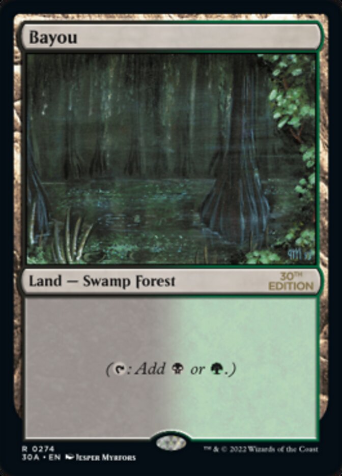 Bayou [30th Anniversary Edition] - Magic: The Gathering - Card Brawlers | Quebec | Canada |