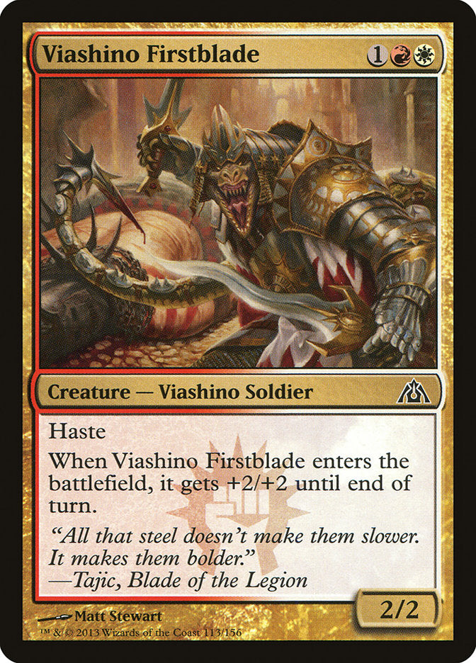 Viashino Firstblade [Dragon's Maze] - Magic: The Gathering - Card Brawlers | Quebec | Canada |